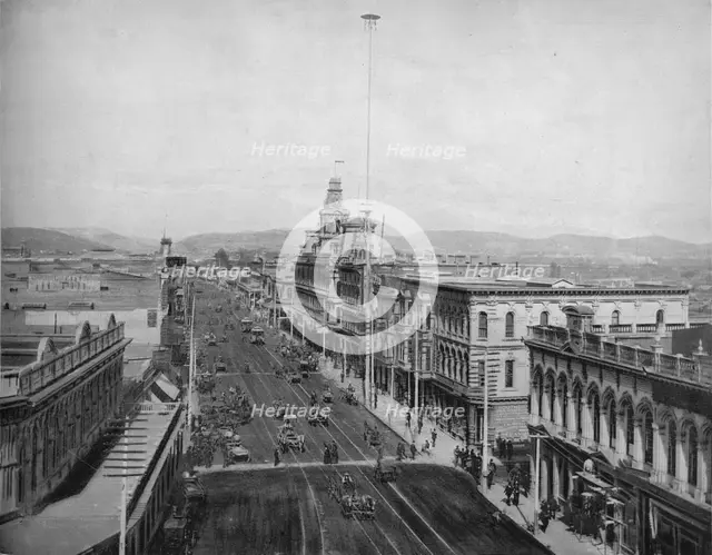 'Main Street, Los Angeles, California', c1897. Creator: Unknown.