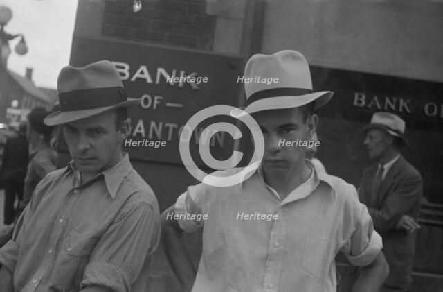 Main street, Morgantown, West Virginia, 1935. Creator: Walker Evans.