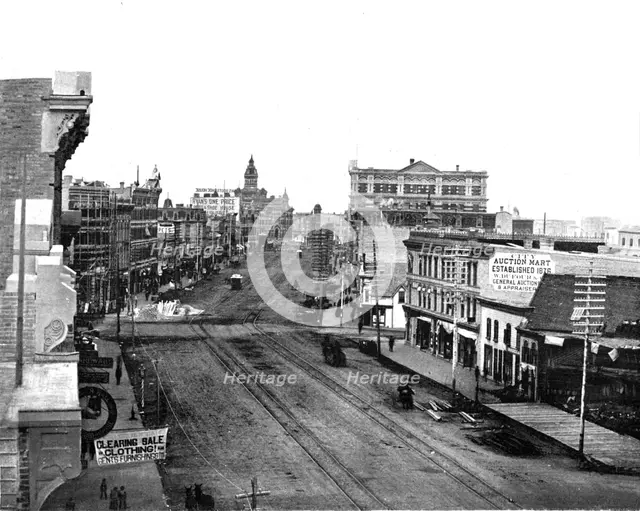Main Street, Winnipeg, Manitoba, Canada, c1900. Creator: Unknown.