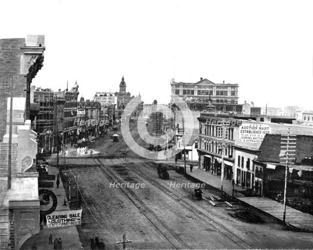Main Street, Winnipeg, Manitoba, Canada, c1900. Creator: Unknown.