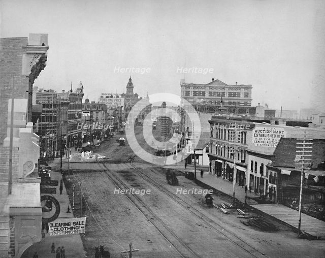 'Main Street, Winnipeg, Manitoba', c1897. Creator: Unknown.