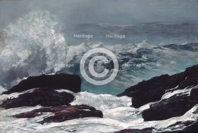 Maine Coast, 1896. Creator: Winslow Homer.