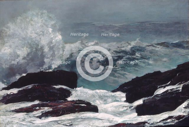 Maine Coast, 1896. Creator: Winslow Homer.