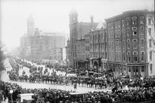 Maine, U.S.S - Funeral Services For Victims, 1914. Creator: Harris & Ewing