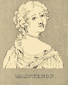 Maintenon (1635-1719), 1830. Creator: Unknown