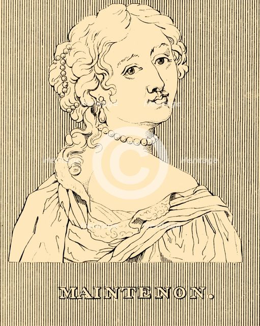 'Maintenon', (1635-1719), 1830. Creator: Unknown.