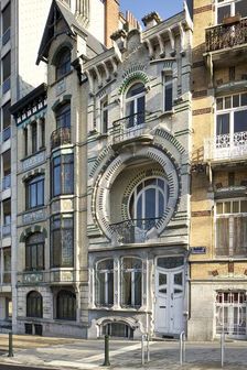 Maison Nelissen, Brussels, Belgium, (1905), c2014-c2017. Artist: Alan John Ainsworth