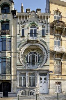 Maison Nelissen, Brussels, Belgium, (1905), c2014-c2017. Artist: Alan John Ainsworth