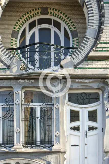 Maison Nelissen,  Brussels, Belgium, (1905), c2014-c2017. Artist: Alan John Ainsworth.