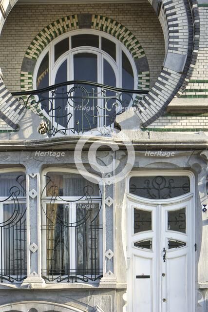 Maison Nelissen,  Brussels, Belgium, (1905), c2014-c2017. Artist: Alan John Ainsworth.
