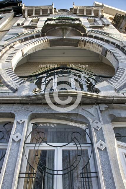 Maison Nelissen,  Brussels, Belgium, (1905), c2014-c2017. Artist: Alan John Ainsworth.