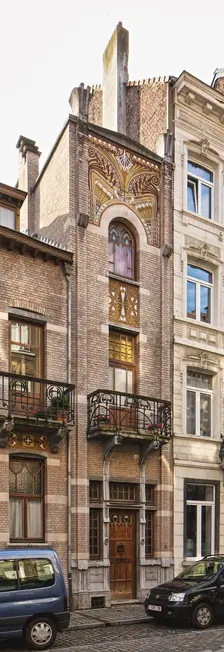 Maison-Atelier Albert Cortvriendt, (1900), 6-8 Rue de Nancy, Brussels, Belgium, c2014-2017. Artist: Alan John Ainsworth