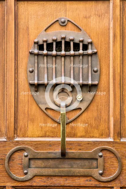 Maison-Atelier Albert Cortvriendt, (1900), 6-8 Rue de Nancy, Brussels, Belgium, c2014-2017. Artist: Alan John Ainsworth.