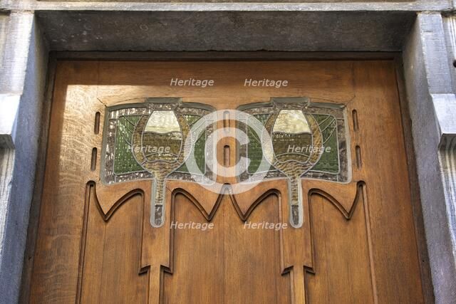 Maison-Atelier Albert Cortvriendt, (1900), 6-8 Rue de Nancy, Brussels, Belgium, c2014-2017. Artist: Alan John Ainsworth.