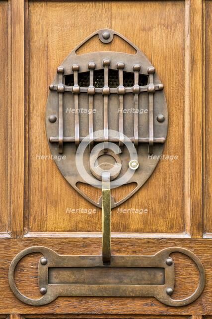 Maison-Atelier Albert Cortvriendt, (1900), 6-8 Rue de Nancy, Brussels, Belgium, c2014-2017. Artist: Alan John Ainsworth.