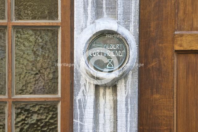 Maison-Atelier Albert Cortvriendt, (1900), 6-8 Rue de Nancy, Brussels, Belgium, c2014-2017. Artist: Alan John Ainsworth.