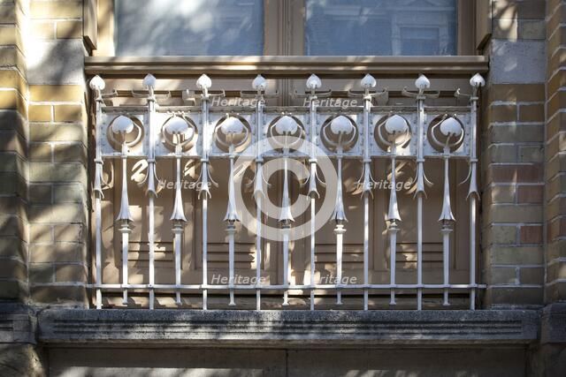 Maison-Atelier Geo Bernier, 4 Rue de la Reforme, Brussels, Belgium, (1902), c2014-c2017. Artist: Alan John Ainsworth.