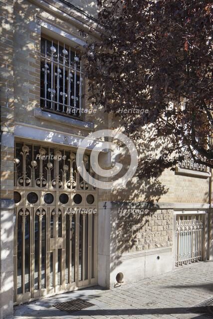 Maison-Atelier Geo Bernier, 4 Rue de la Reforme, Brussels, Belgium, (1902), c2014-c2017. Artist: Alan John Ainsworth.