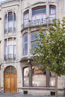 Maison-Atelier Delcorde, 40 & 44 Avenue Sleeckx, (1913), c2014-2017. Artist: Alan John Ainsworth