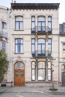 Maison-Atelier Delcorde, 40 & 44 Avenue Sleeckx, (1913), c2014-2017. Artist: Alan John Ainsworth