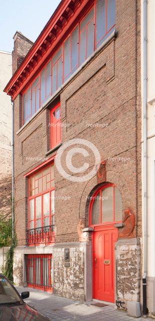 Maison-Atelier Emile Fabry, 6 Rue du College Saint-Michel, (1902), c2014-2017. Artist: Alan John Ainsworth.