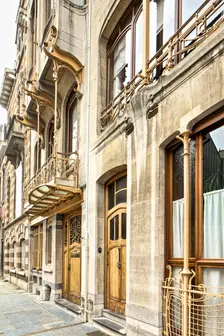 Maison-Atelier Horta (Horta Museum), 23-25 Rue Americaine, Brussels, Belgium, c2014-2017. Artist: Alan John Ainsworth