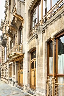 Maison-Atelier Horta (Horta Museum), 23-25 Rue Americaine, Brussels, Belgium, c2014-2017. Artist: Alan John Ainsworth