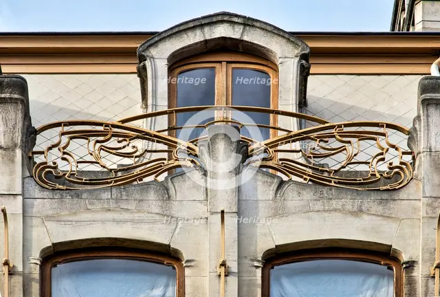 Maison Atelier Horta (Horta Museum), 23-25 Rue Americaine, Brussels, Belgium, c2014-2017. Artist: Alan John Ainsworth.