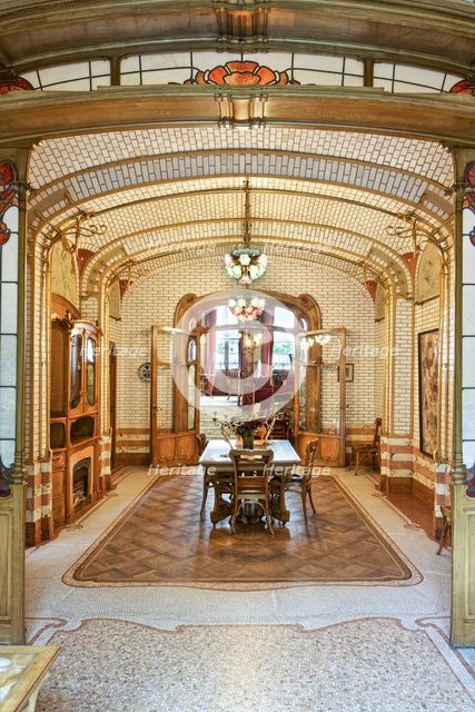 Maison Atelier Horta (Horta Museum), 23-25 Rue Americaine, Brussels, Belgium, c2014-2017. Artist: Alan John Ainsworth.