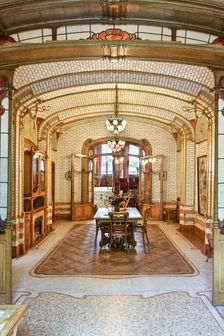 Maison Atelier Horta (Horta Museum), 23-25 Rue Americaine, Brussels, Belgium, c2014-2017. Artist: Alan John Ainsworth