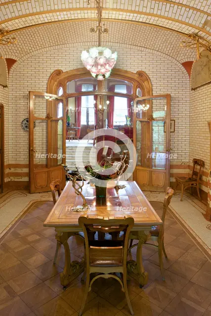 Maison Atelier Horta (Horta Museum), 23-25 Rue Americaine, Brussels, Belgium, c2014-2017. Artist: Alan John Ainsworth.