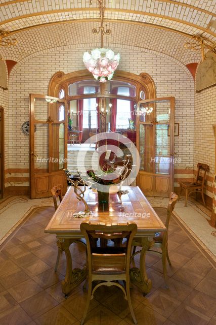 Maison Atelier Horta (Horta Museum), 23-25 Rue Americaine, Brussels, Belgium, c2014-2017. Artist: Alan John Ainsworth.