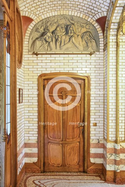 Maison Atelier Horta (Horta Museum), 23-25 Rue Americaine, Brussels, Belgium, c2014-2017. Artist: Alan John Ainsworth.