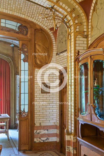 Maison Atelier Horta (Horta Museum), 23-25 Rue Americaine, Brussels, Belgium, c2014-2017. Artist: Alan John Ainsworth.