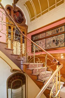 Maison Atelier Horta (Horta Museum), 23-25 Rue Americaine, Brussels, Belgium, c2014-2017. Artist: Alan John Ainsworth