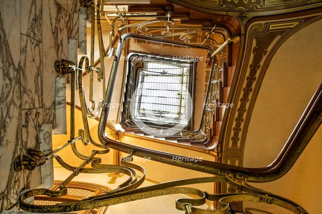 Maison Atelier Horta (Horta Museum), 23-25 Rue Americaine, Brussels, Belgium, c2014-2017. Artist: Alan John Ainsworth.