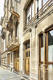 Maison-Atelier Horta (Horta Museum), 23-25 Rue Americaine, Brussels, Belgium, c2014-2017. Artist: Alan John Ainsworth