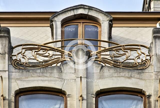 Maison Atelier Horta (Horta Museum), 23-25 Rue Americaine, Brussels, Belgium, c2014-2017. Artist: Alan John Ainsworth.