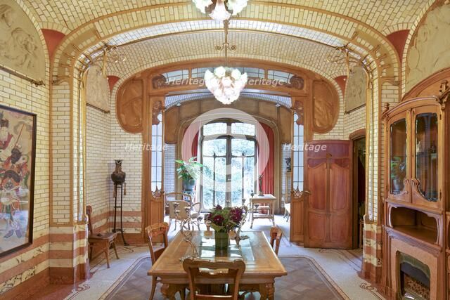 Maison Atelier Horta (Horta Museum), 23-25 Rue Americaine, Brussels, Belgium, c2014-2017. Artist: Alan John Ainsworth.