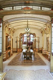 Maison Atelier Horta (Horta Museum), 23-25 Rue Americaine, Brussels, Belgium, c2014-2017. Artist: Alan John Ainsworth