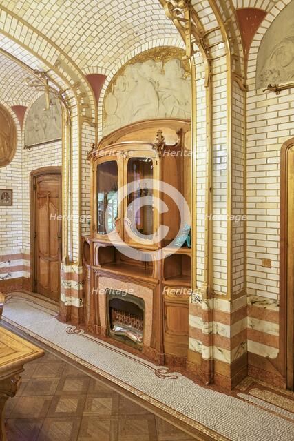 Maison Atelier Horta (Horta Museum), 23-25 Rue Americaine, Brussels, Belgium, c2014-2017. Artist: Alan John Ainsworth.