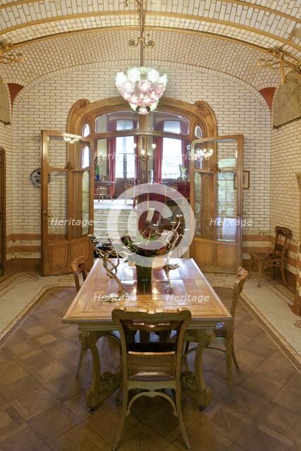 Maison Atelier Horta (Horta Museum), 23-25 Rue Americaine, Brussels, Belgium, c2014-2017. Artist: Alan John Ainsworth.