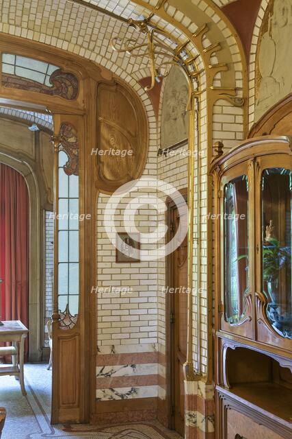 Maison Atelier Horta (Horta Museum), 23-25 Rue Americaine, Brussels, Belgium, c2014-2017. Artist: Alan John Ainsworth.