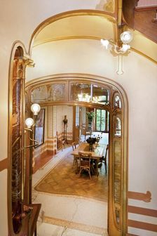 Maison Atelier Horta (Horta Museum), 23-25 Rue Americaine, Brussels, Belgium, c2014-2017. Artist: Alan John Ainsworth