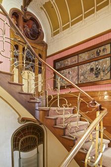 Maison Atelier Horta (Horta Museum), 23-25 Rue Americaine, Brussels, Belgium, c2014-2017. Artist: Alan John Ainsworth