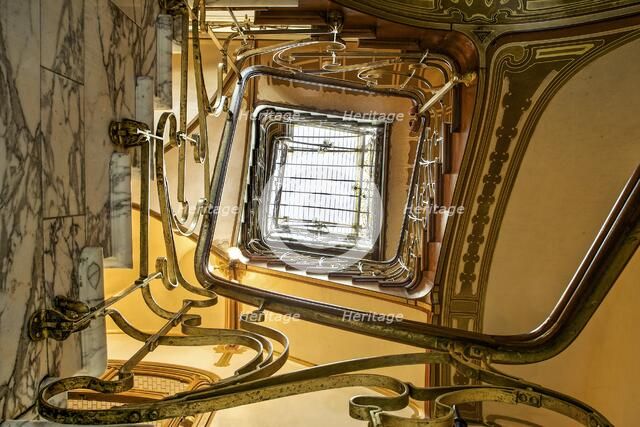 Maison Atelier Horta (Horta Museum), 23-25 Rue Americaine, Brussels, Belgium, c2014-2017. Artist: Alan John Ainsworth.