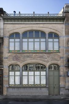 Maison-Atelier Louise de Hem, 15-17 Rue Darwin, Brussels, Belgium, (1902-1905), c2014-c2017. Artist: Alan John Ainsworth