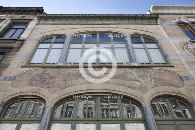 Maison-Atelier Louise de Hem, 15-17 Rue Darwin, Brussels, Belgium, (1902-1905), c2014-c2017. Artist: Alan John Ainsworth.