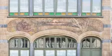 Maison-Atelier Louise de Hem, 15-17 Rue Darwin, Brussels, Belgium, (1902-1905), c2014-c2017. Artist: Alan John Ainsworth