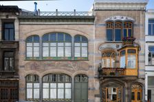 Maison-Atelier Louise de Hem, 15-17 Rue Darwin, Brussels, Belgium, (1902-1905), c2014-c2017. Artist: Alan John Ainsworth